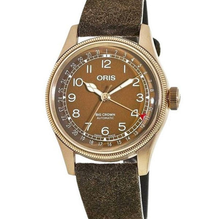 Oris Big Crown Pointer Dato Bronze Skive Automatisk dykkers 01 754 7741 3166-07 5-20 74BR 300M herreur