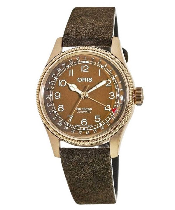 Oris Big Crown Pointer Dato Bronze Skive Automatisk dykkers 01 754 7741 3166-07 5-20 74BR 300M herreur