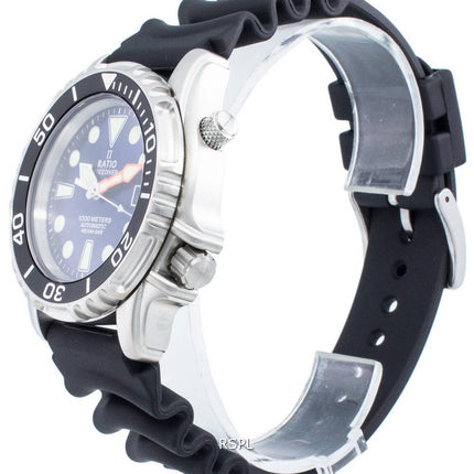 Ratio Free Diver Helium Safe 1000M Stainless Steel Automatic 1066KE20-33VA-BLU Herreur