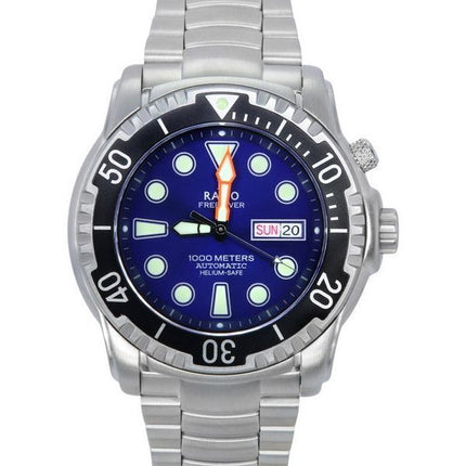 Ratio Free Diver Helium-Safe 1000M Sapphire Automatic 1068HA96-34VA-BLU Herreur