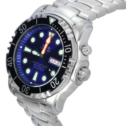 Ratio Free Diver Helium-Safe 1000M Sapphire Automatic 1068HA96-34VA-BLU Herreur