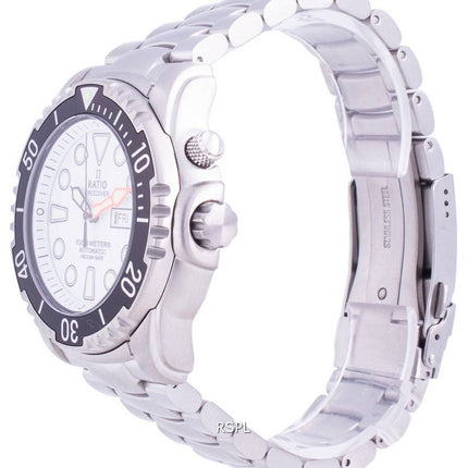 Ratio Free Diver Helium-Safe 1000M Sapphire Automatic 1068HA96-34VA-WHT Herreur