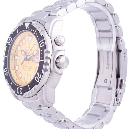 Ratio Free Diver Helium-Safe 1000M Safir Automatic 1068HA96-34VA-YLW Herreur