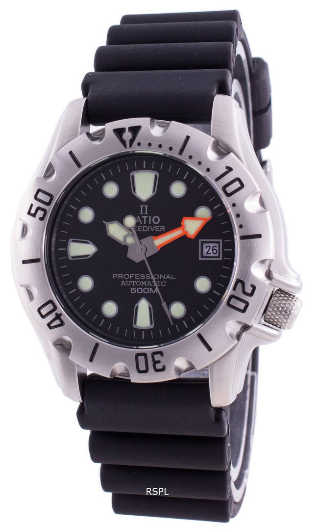 Ratio Free Diver Professional 500M Safir Automatic 32BJ202A-BLK Herreur