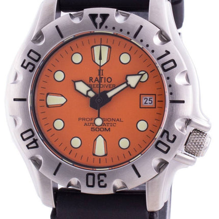 Ratio Free Diver Professional 500M Safir Automatic 32BJ202A-ORG Herreur