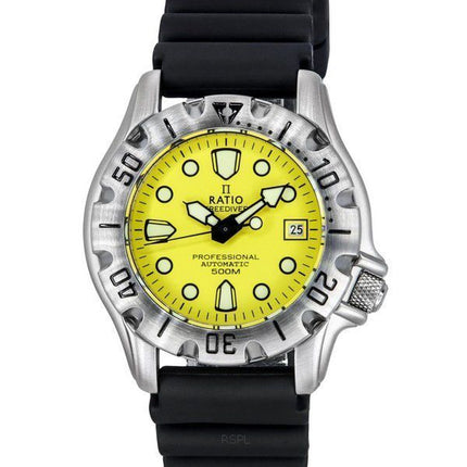 Ratio FreeDiver Professional 500M Sapphire Yellow Dial Automatisk 32BJ202A-YLW herreur