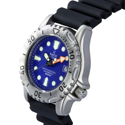 Ratio FreeDiver Professional 500M Sapphire Blue Dial Automatisk 32GS202A-BLU herreur