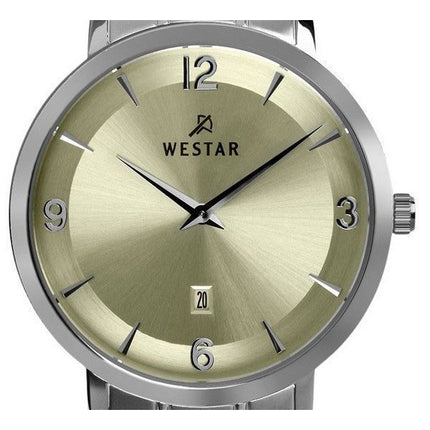 Westar Profile Rustfrit Stål Champagne Urskive Quartz 50220STN102 Herreur