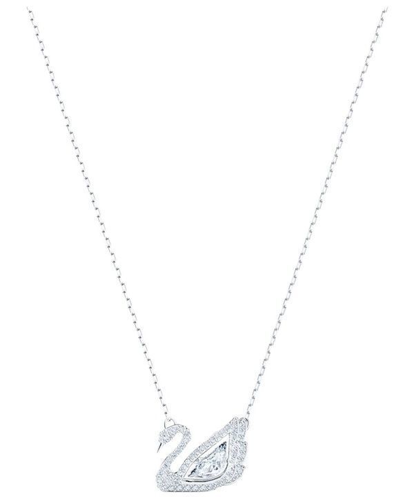 Swarovski Swan White Rhodium halskæde 5514421 til kvinder