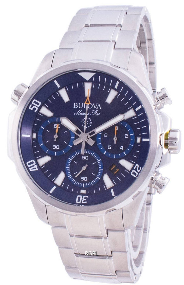 Bulova Marine Star 96B256 Quartz Chronograph Herreur