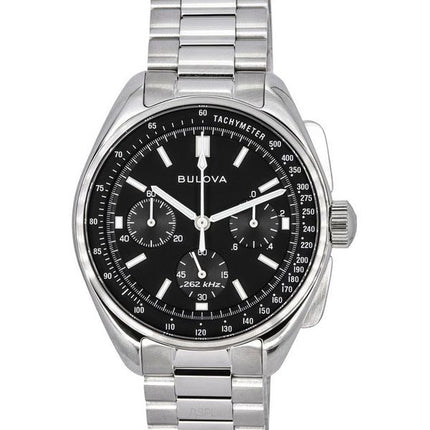 Bulova Lunar Pilot Archive Series Special Edition Chronograph Black Dial Quartz 96K111 herreur med ekstra rem