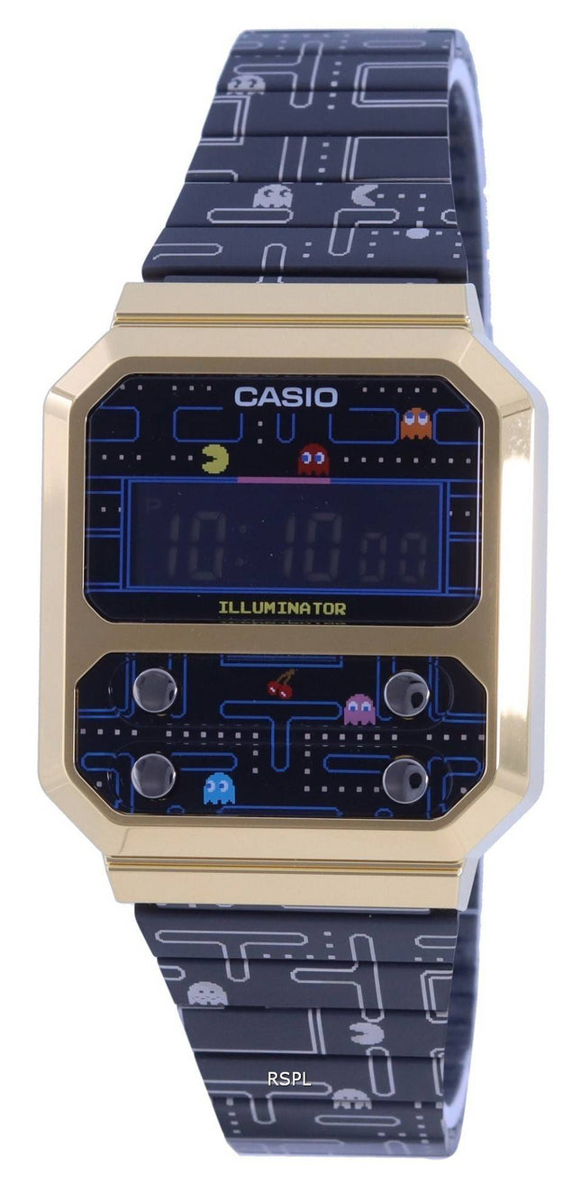 Casio Youth Vintage X Pac-Man Limited Edition Digital A100WEPC-1B A100WEPC-1 Unisex ur