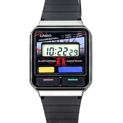 Casio Vintage Stranger Things Collaboration Digital Resin Strap Quartz A120WEST-1A unisex ur