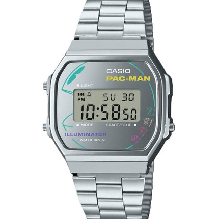 Casio Vintage Digital PAC-MAN Collaboration Quartz A168WEPC-7A unisex-ur