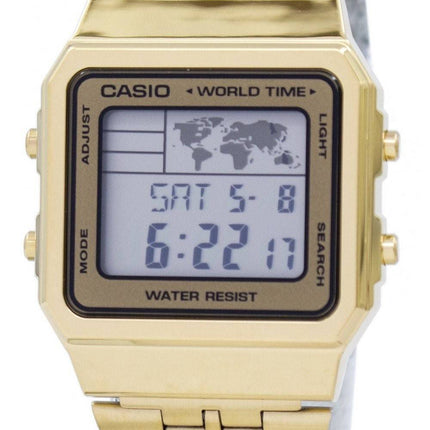 Casio Alarm verden tid Digital A500WGA-9DF Herreur