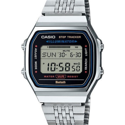 Casio Vintage Digital Smartphone Link Rustfrit Stål Kvarts ABL-100WE-1A unisex ur