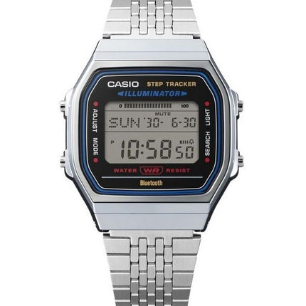 Casio Vintage Digital Smartphone Link Rustfrit Stål Kvarts ABL-100WE-1A unisex ur