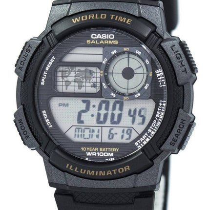 Casio ungdom Digital verden tid AE-1000W-1AV Herreur