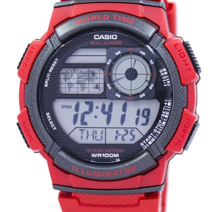 Casio ungdom verden tid Alarm verden kort AE-1000W-4AV AE1000W-4AV Herreur