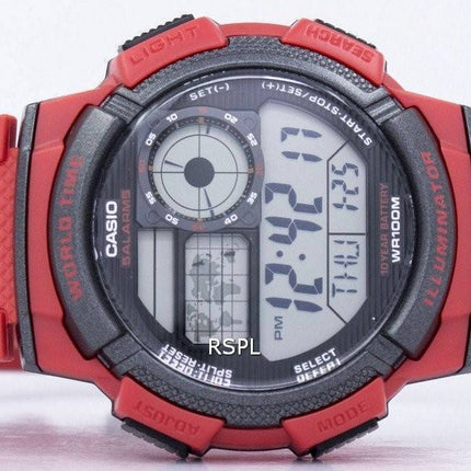 Casio ungdom verden tid Alarm verden kort AE-1000W-4AV AE1000W-4AV Herreur