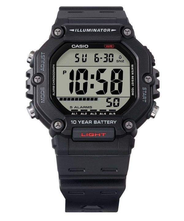 Casio Digital Resin Rem Quartz AE-1600H-1AV 100M herreur