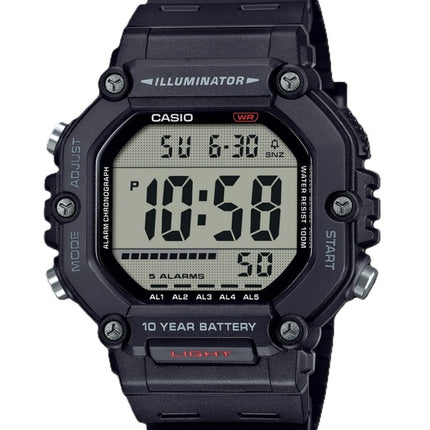 Casio Digital Resin Rem Quartz AE-1600H-1AV 100M herreur