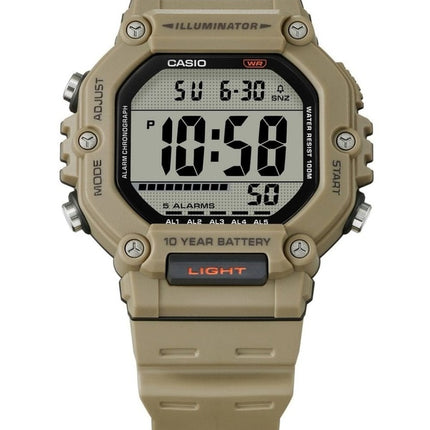 Casio Digital Resin Rem Quartz AE-1600H-5AV 100M herreur