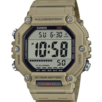 Casio Digital Resin Rem Quartz AE-1600H-5AV 100M herreur