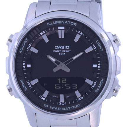 Casio Enticer World Time Telememo Analog Digital AMW-880D-1A AMW880D-1 herreur