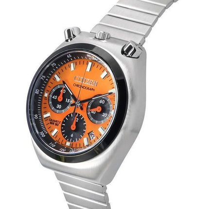 Citizen Bullhead Tsnuo Chronograph Limited Edition rustfrit stål orange skive Quartz AN3660-81X herreur