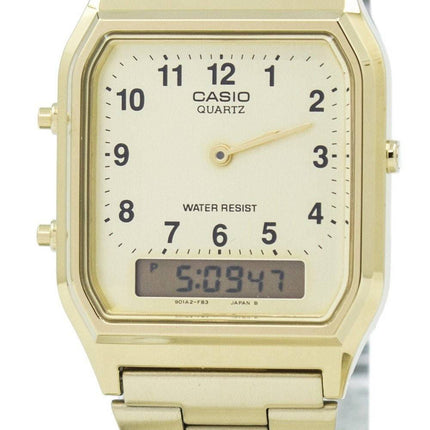 Casio kvarts Analog-Digital AQ-230GA-9B Herreur