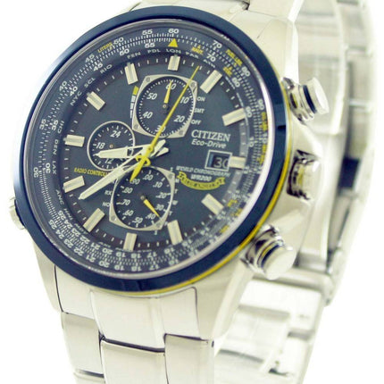 Citizen Eco-Drive Blue Angels Radiostyret World Chronograph AT8020-54L herreur