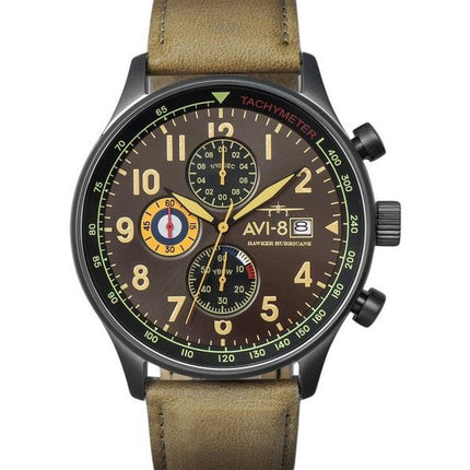 AVI-8 Hawker Hurricane Tachymeter Quartz AV-4011-0E Herreur