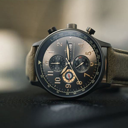 AVI-8 Hawker Hurricane Tachymeter Quartz AV-4011-0E Herreur