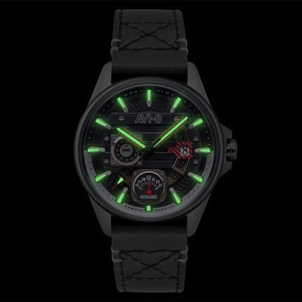 AVI-8 Hawker Harrier Farley Multifunktion Night Sky Black Dial Quartz AV-4098-04 herreur