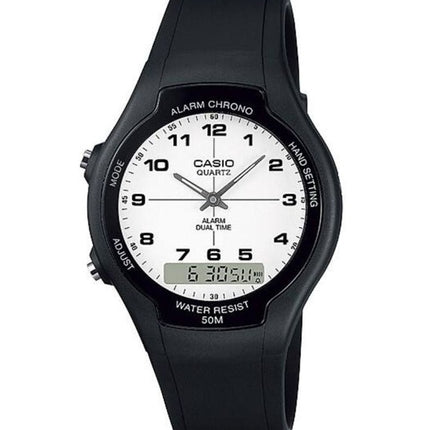 Casio Analog Digital dobbelt tid AW-90H-7BVDF AW-90H-7BV Herreur