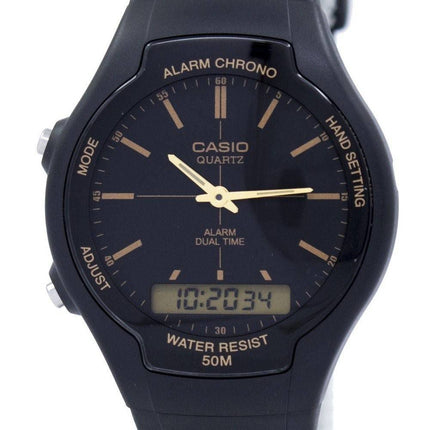 Casio Alarm Chrono Dual tid kvarts AW-90H-9EVDF AW90H-9EVDF Herreur