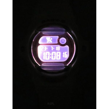 Casio Baby-G Basic Digital hvid harpiksrem Quartz BG-169PB-7 200M dameur