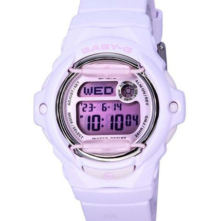 Casio Baby-G Digital Pink Resin Rem Quartz BG-169U-4B 200M dameur