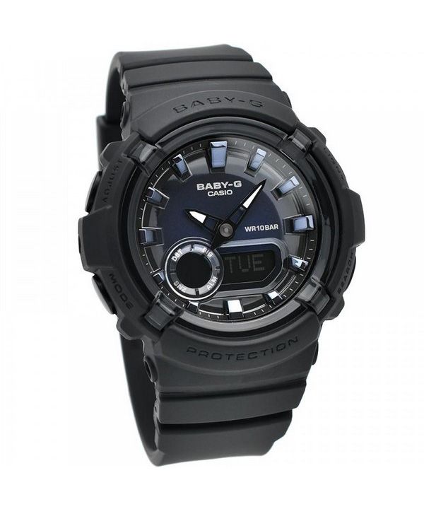 Casio Baby-G World Time Analog Digital BGA-280-1A BGA280-1 100M dameur