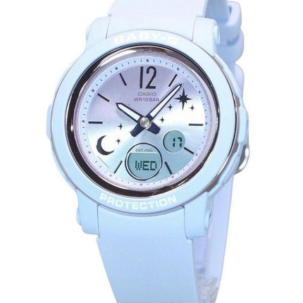 Casio Baby-G Moon And Star Series Analog Digital Resin Rem Lilla Urskive Quartz BGA-290DS-2A 100M dameur