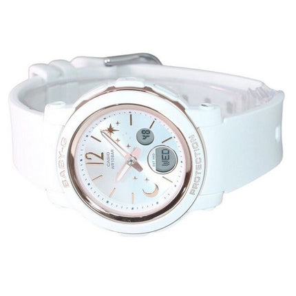 Casio Baby-G Moon And Star Series Analog Digital White Dial Quartz BGA-290DS-7A 100M dameur