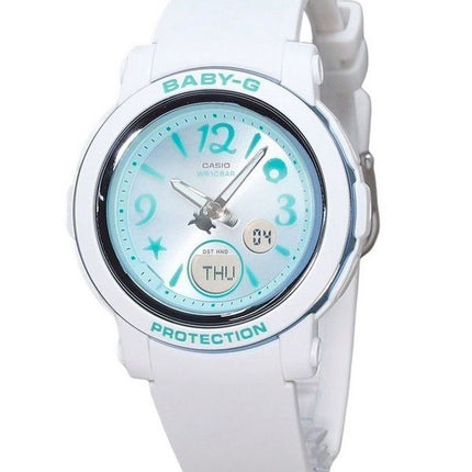 Casio Baby-G Analog Digital Undersea World Resin Rem Blue Dial Quartz BGA-290US-2A 100M dameur