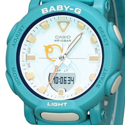 Casio Baby-G analog digital biobaseret harpiksrem lysgrøn urskive Quartz BGA-310RP-3A 100M dameur