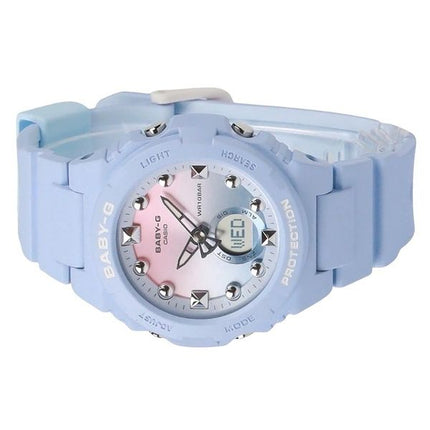 Casio Baby-G Analog Digital Resin Rem Multicolor Urskive Quartz BGA-320-2A1 100M dameur