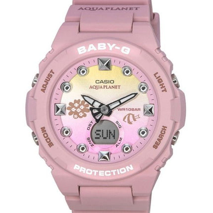 Casio Baby-G Aquaplanet Limited Edition analog digital flerfarvet skive Quartz BGA-320AQ-4A 100M dameur