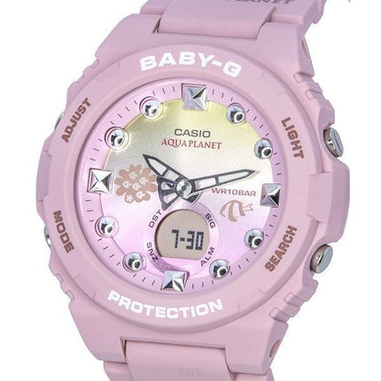 Casio Baby-G Aquaplanet Limited Edition analog digital flerfarvet skive Quartz BGA-320AQ-4A 100M dameur