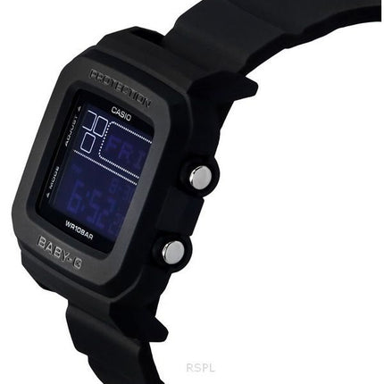 Casio Baby-G digital harpiksrem Black Dial Quartz BGD-10-1 100M dameur