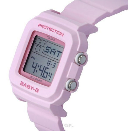 Casio Baby-G digital harpiksrem Pink Urskive Quartz BGD-10-4 100M dameur