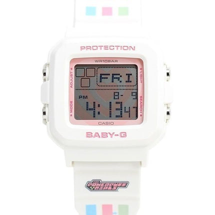 Casio Baby-G Plus The Powerpuff Girls Collaboration Digital Quartz BGD-10KPP-7 100M dameur med speciel holder